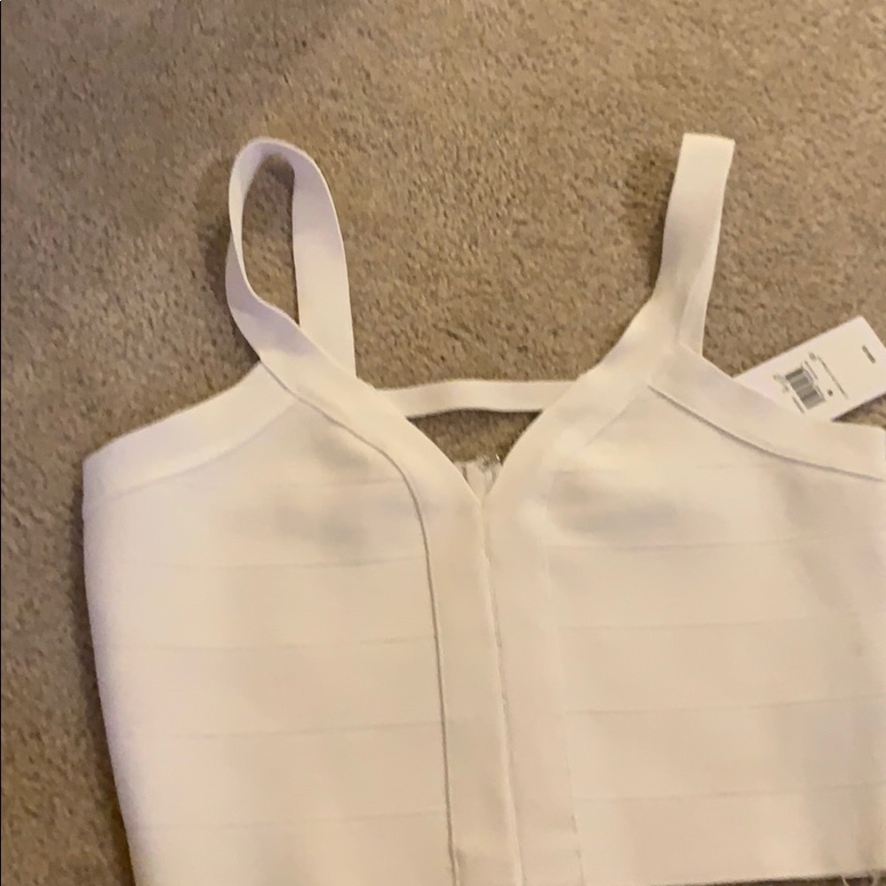 Crop top Bebe bandage top